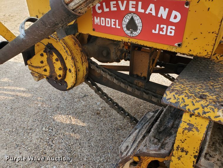 image for item DJ1074 Cleveland J36  bucket wheel trencher