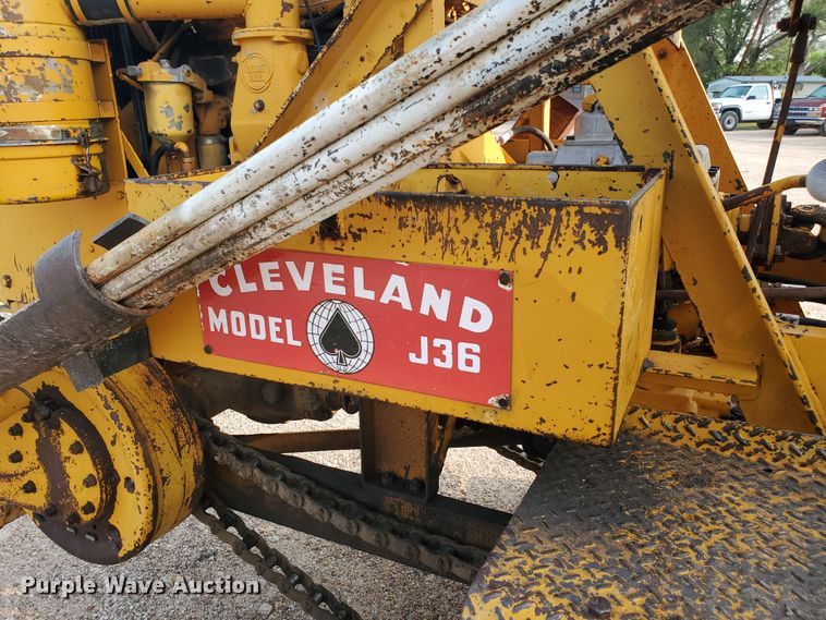 image for item DJ1074 Cleveland J36  bucket wheel trencher