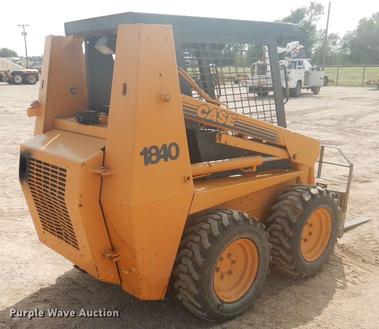 image for item DJ1075 1995 Case 1840  skid steer loader