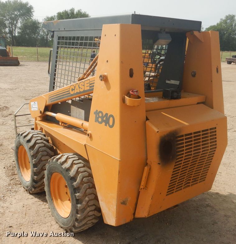 image for item DJ1075 1995 Case 1840  skid steer loader