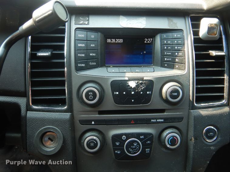 image for item AE9725 2013 Ford Taurus Police Interceptor