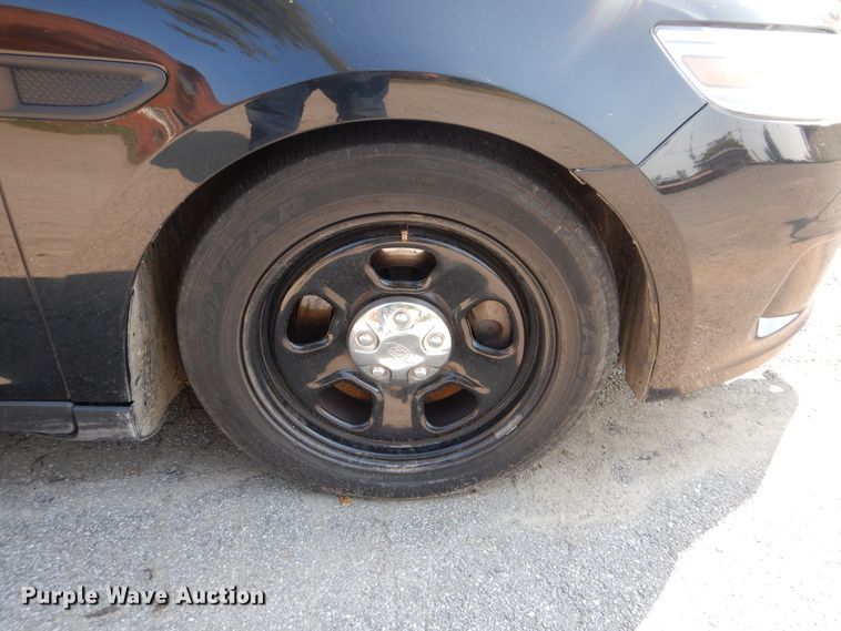 image for item AE9725 2013 Ford Taurus Police Interceptor