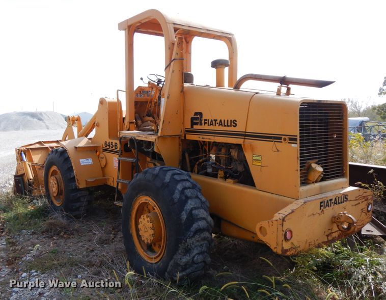 image for item DG6960 Fiat-Allis 645B  wheel loader