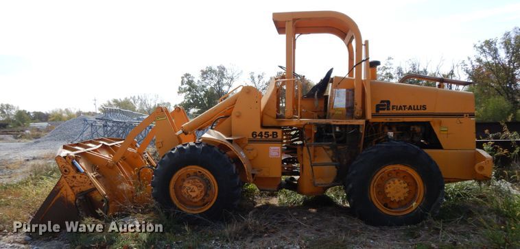 image for item DG6960 Fiat-Allis 645B  wheel loader