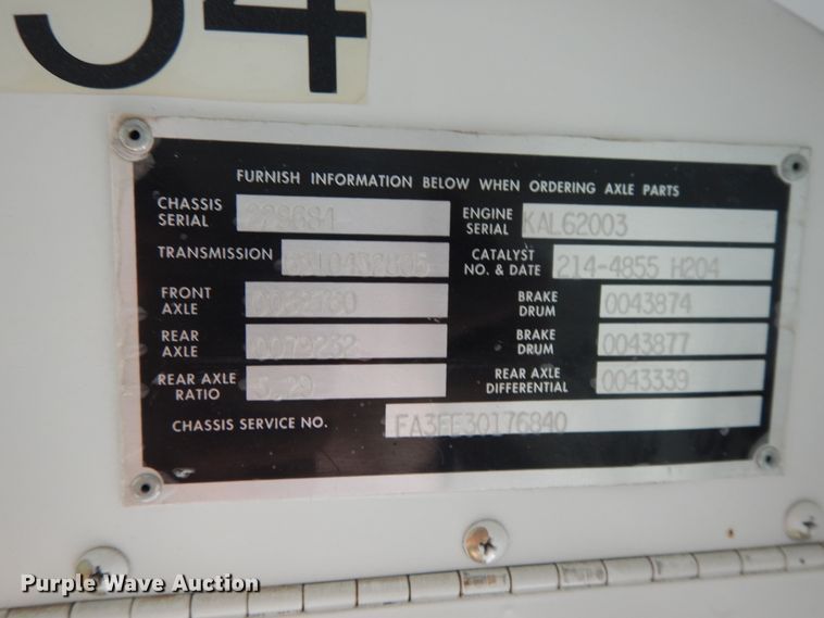 image for item DH0028 2005 Blue Bird  school bus