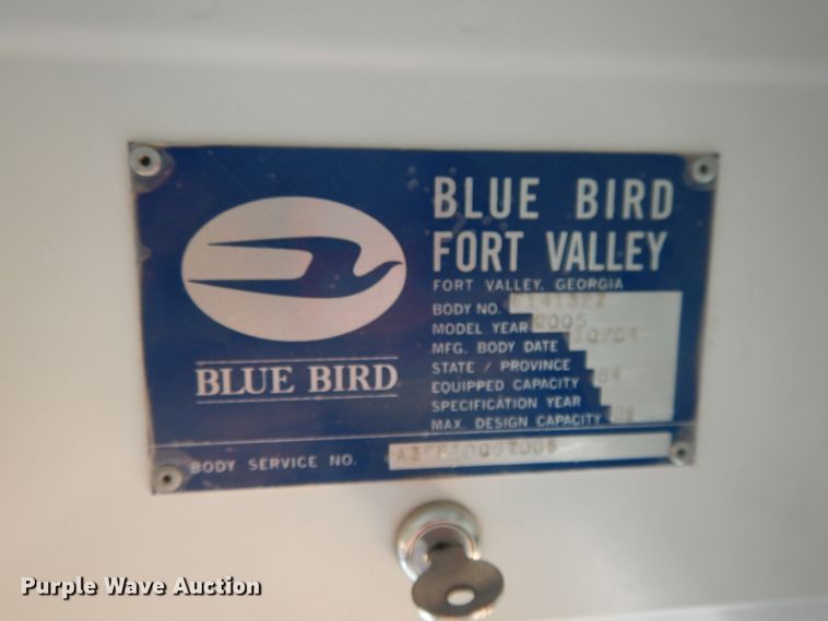 image for item DH0028 2005 Blue Bird  school bus