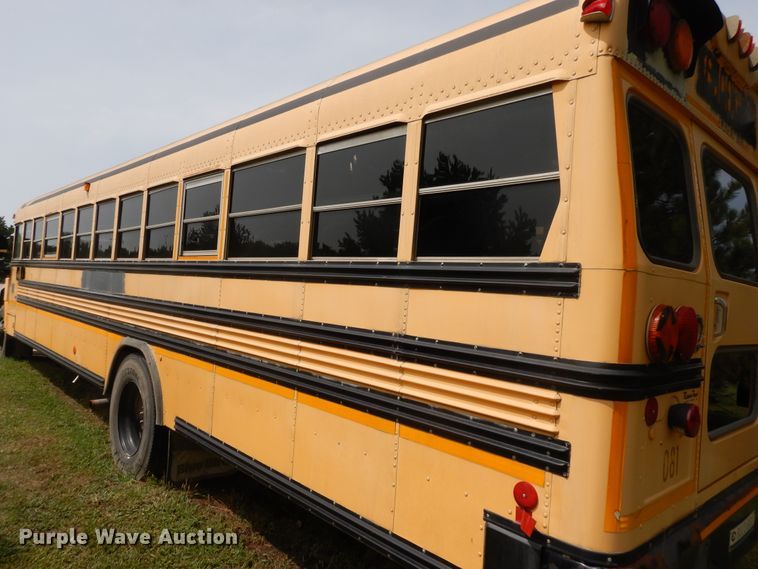 image for item DH0029 2007 Blue Bird  school bus