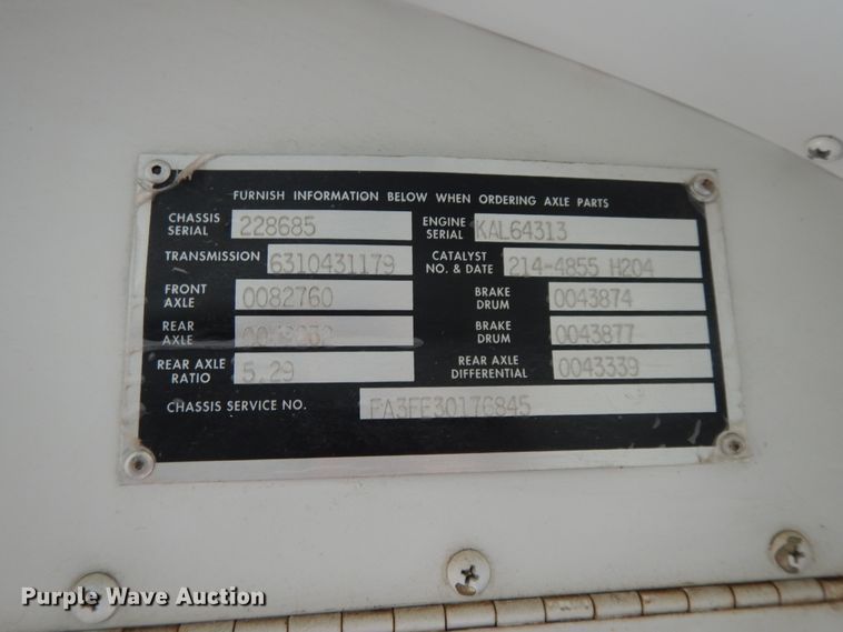 image for item DH0032 2005 Blue Bird  school bus