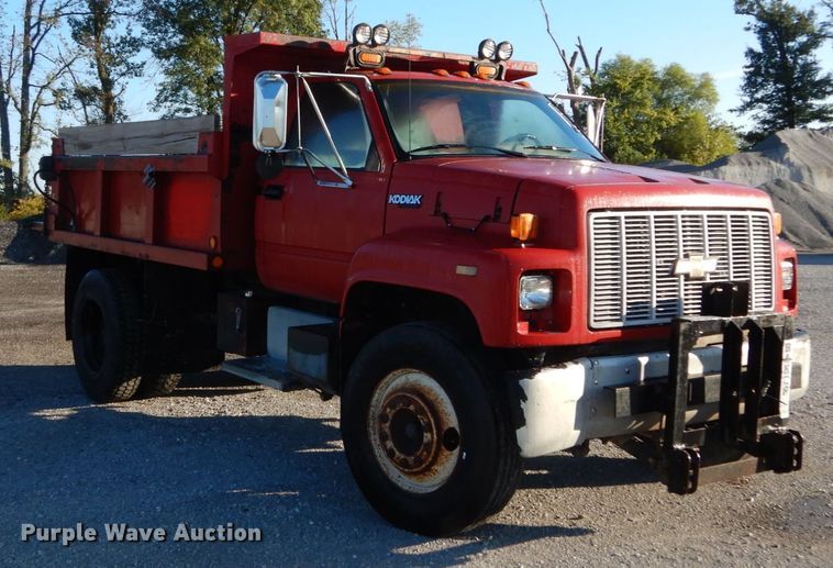 image for item DH5180 1990 Chevrolet C50 Kodiak  dump truck