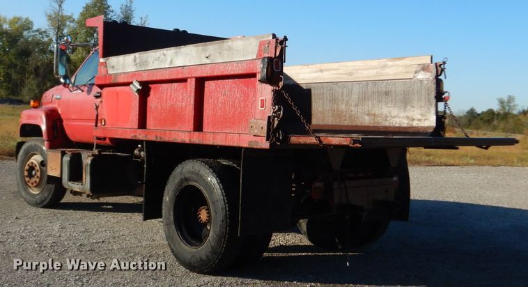 image for item DH5180 1990 Chevrolet C50 Kodiak  dump truck