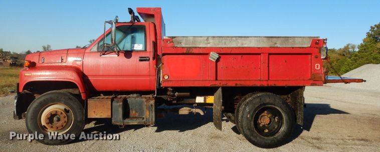 image for item DH5180 1990 Chevrolet C50 Kodiak  dump truck