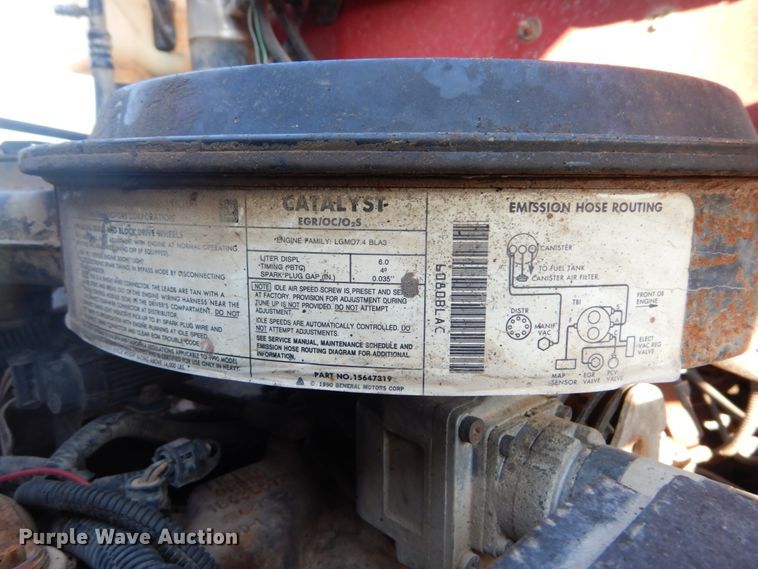 image for item DH5180 1990 Chevrolet C50 Kodiak  dump truck