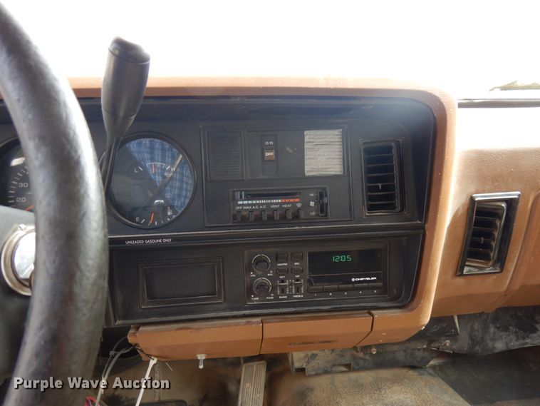 image for item DH5187 1992 Dodge Ram Charger  SUV