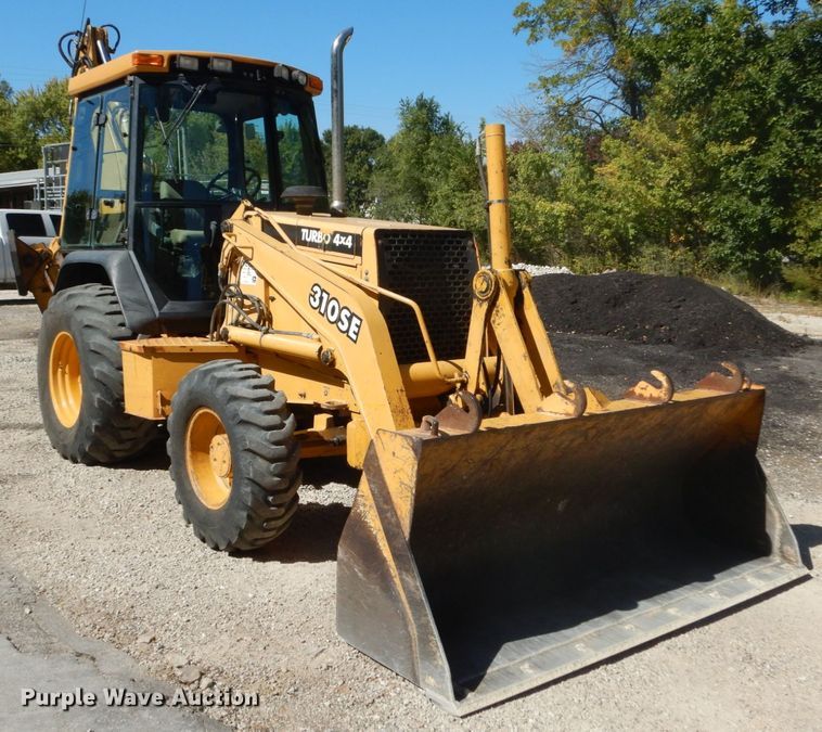 image for item DH5198 1998 John Deere 310SE  backhoe