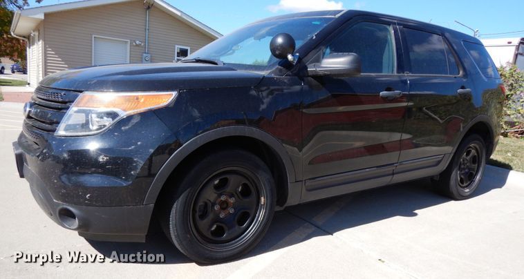 image for item DH6672 2014 Ford Explorer Police Interceptor  SUV