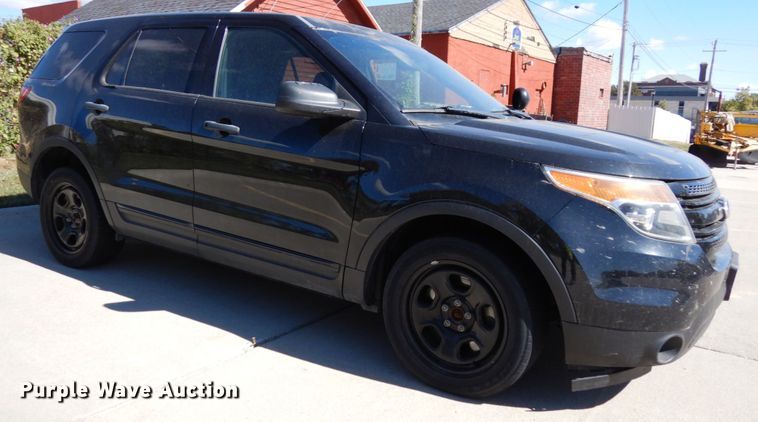 image for item DH6672 2014 Ford Explorer Police Interceptor  SUV