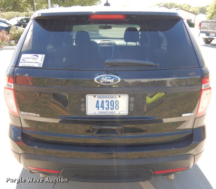 image for item DH6672 2014 Ford Explorer Police Interceptor  SUV