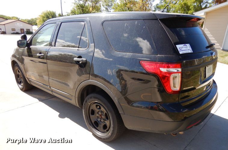 image for item DH6672 2014 Ford Explorer Police Interceptor  SUV