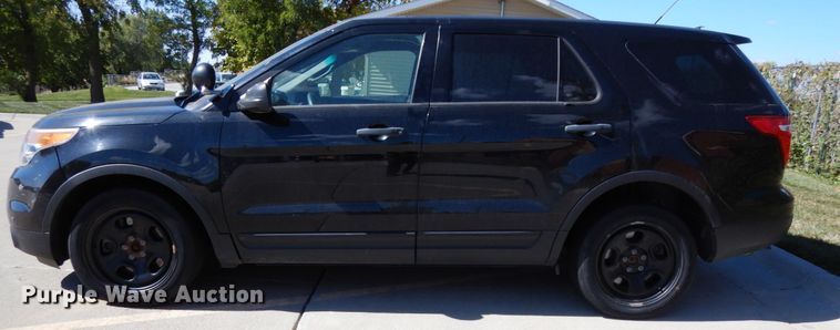 image for item DH6672 2014 Ford Explorer Police Interceptor  SUV
