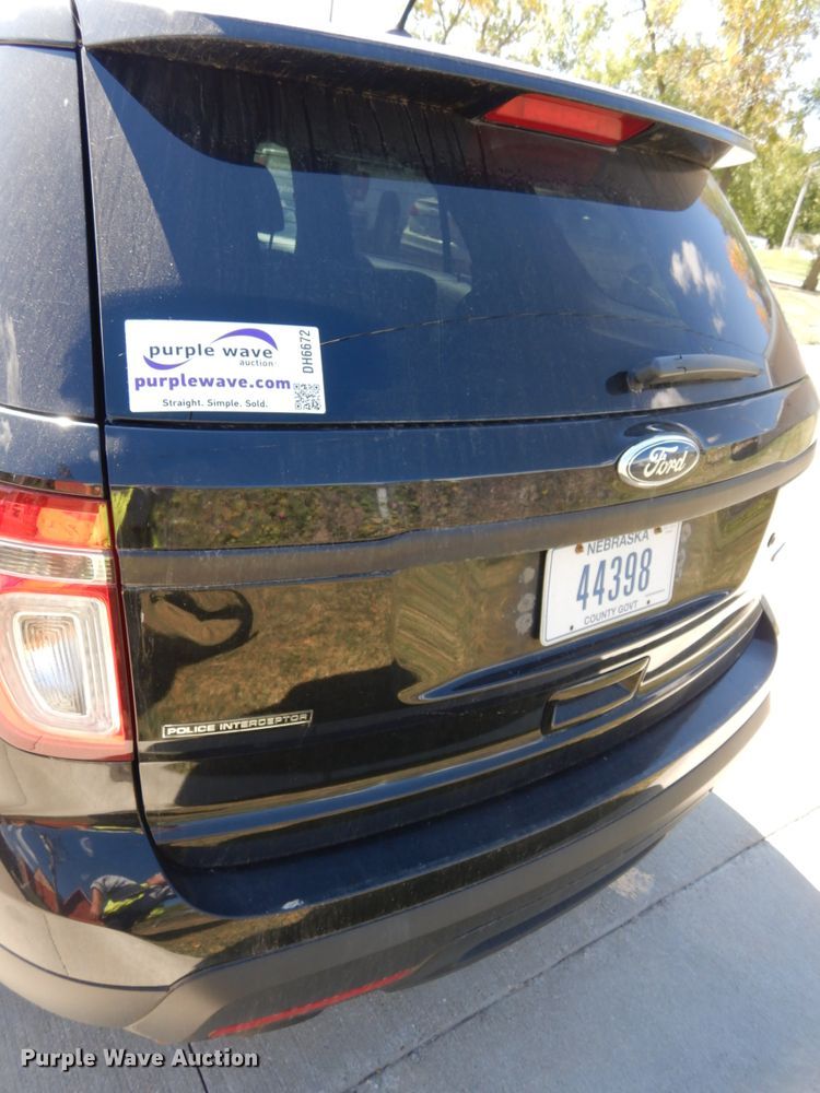 image for item DH6672 2014 Ford Explorer Police Interceptor  SUV