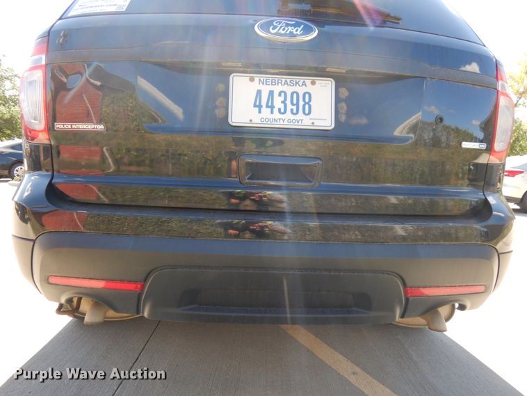 image for item DH6672 2014 Ford Explorer Police Interceptor  SUV