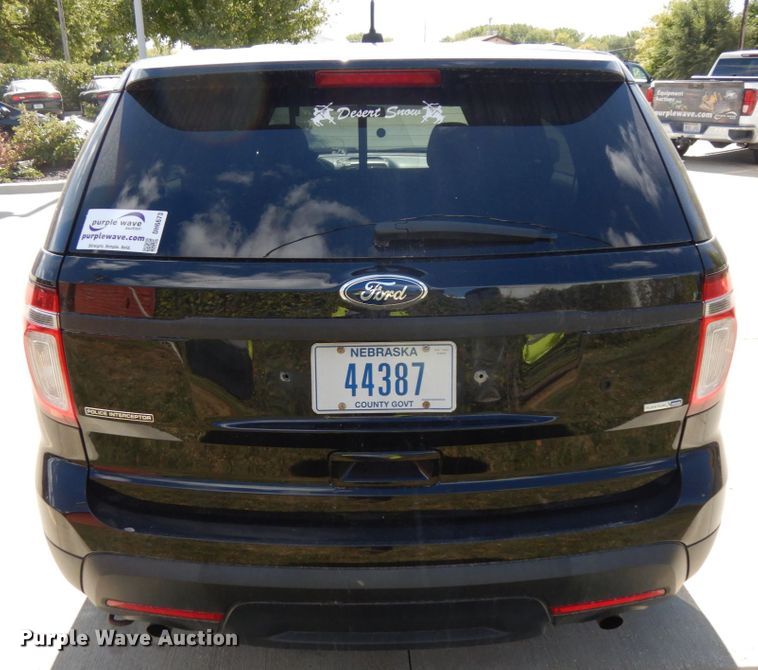 image for item DH6673 2013 Ford Explorer Police Interceptor  SUV