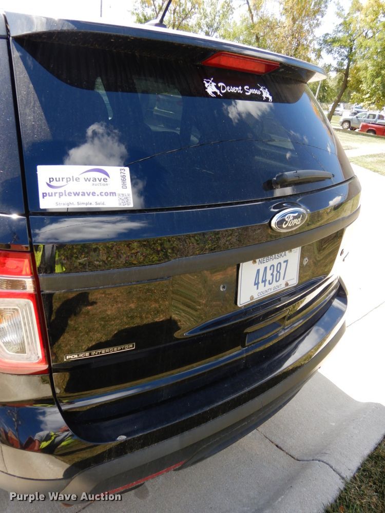 image for item DH6673 2013 Ford Explorer Police Interceptor  SUV