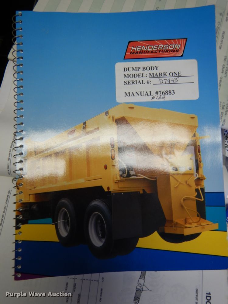 image for item DH6675 2000 Mack RD688S  dump truck