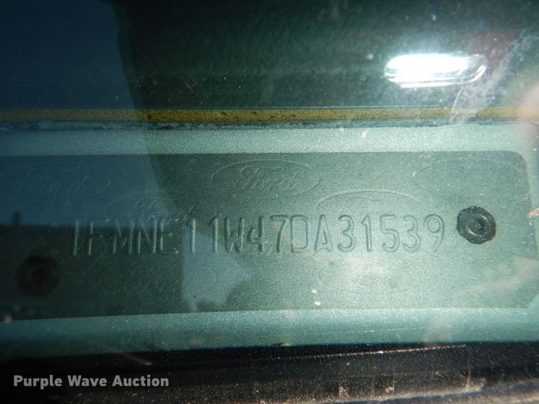 image for item DJ6839 2007 Ford E150  van