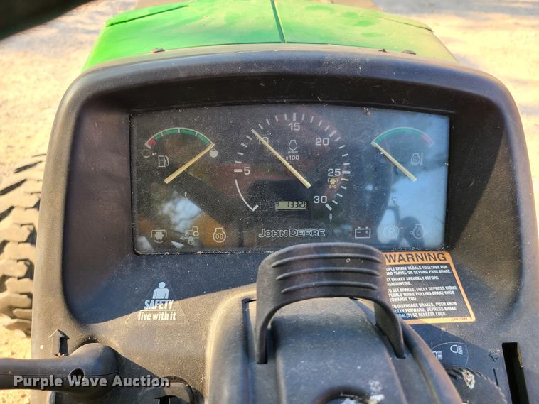 image for item DY9984 John Deere 4610  MFWD tractor