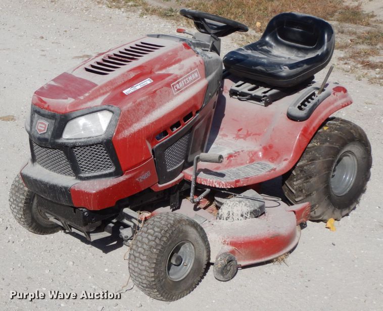 image for item FG9516 Craftsman T2400 lawn mower