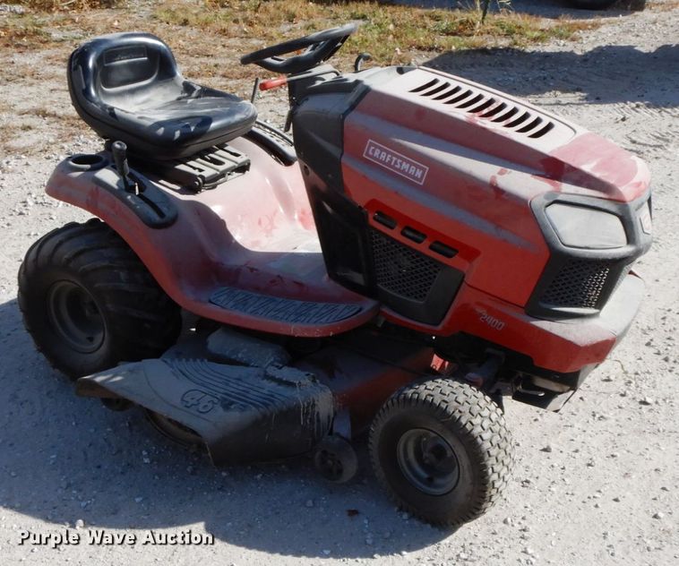 image for item FG9516 Craftsman T2400 lawn mower
