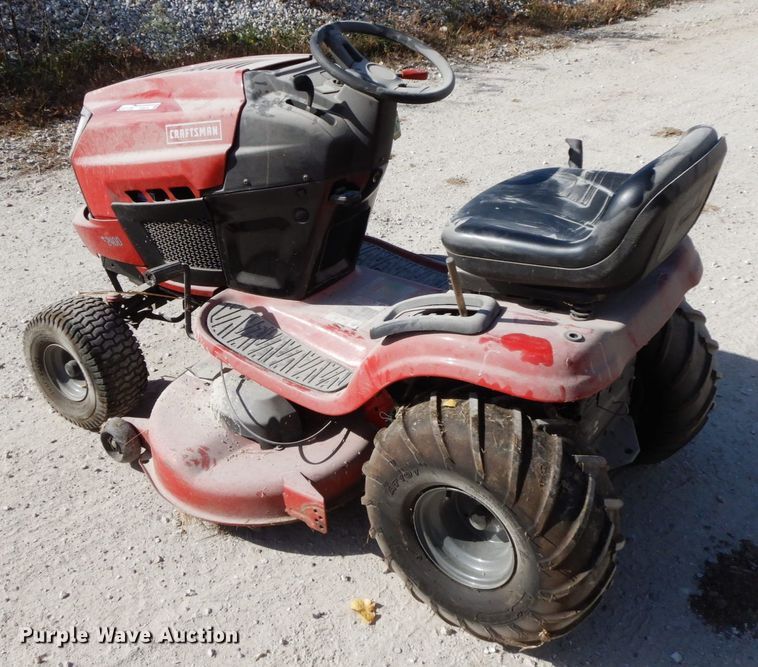 image for item FG9516 Craftsman T2400 lawn mower