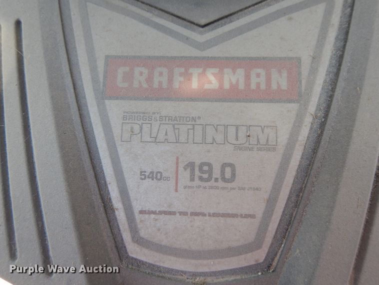 image for item FG9516 Craftsman T2400 lawn mower