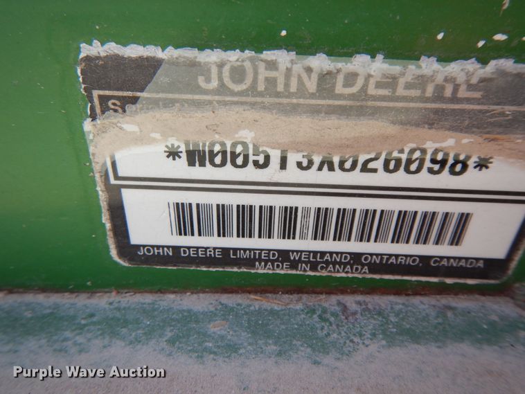 image for item FG9517 John Deere 513 rotary mower