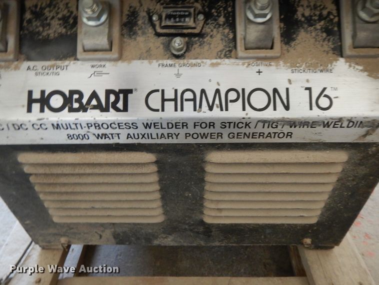 image for item FG9525 Hobart Champion 16  generator
