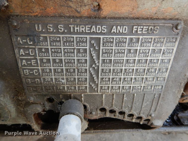 image for item FG9526 Monarch C lathe