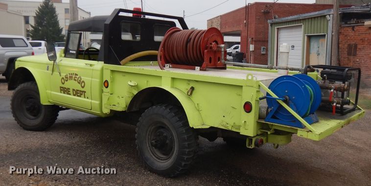 image for item FR9047 1968 Kaiser Jeep 3521  brush fire truck