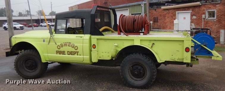 image for item FR9047 1968 Kaiser Jeep 3521  brush fire truck