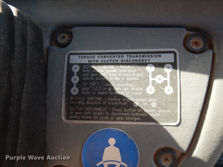 image for item FR9116 Ford 555  backhoe