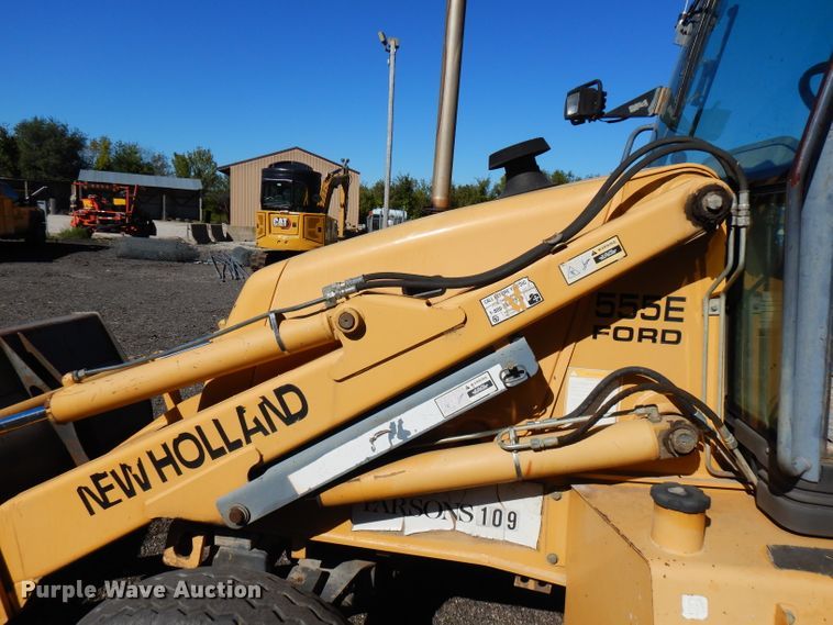 image for item FR9116 Ford 555  backhoe