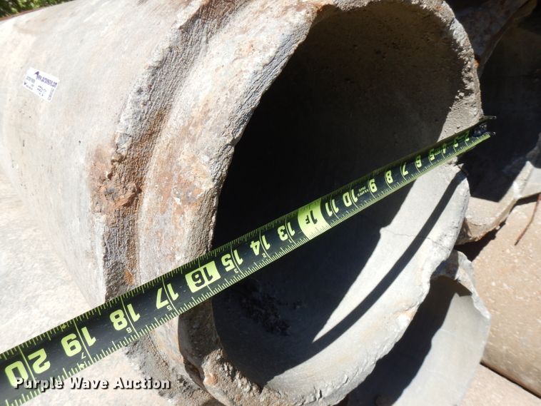 image for item FR9121 Approximately 17 concrete culverts