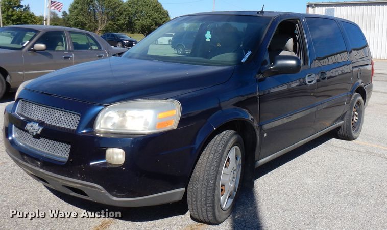 image for item FR9128 2007 Chevrolet Uplander  van