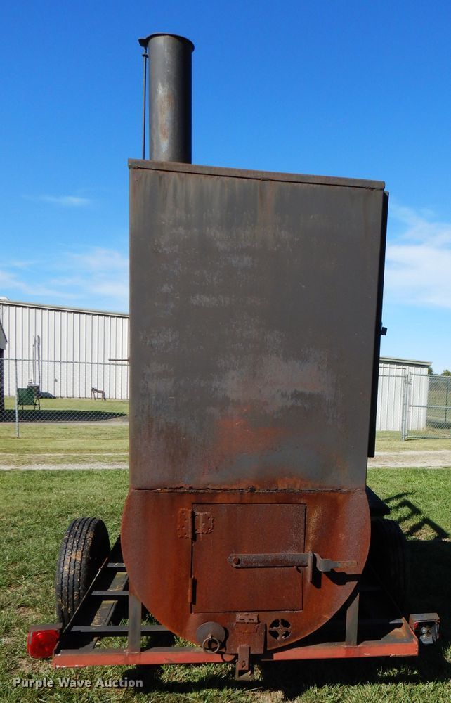 image for item FR9133 Shop built smoker trailer