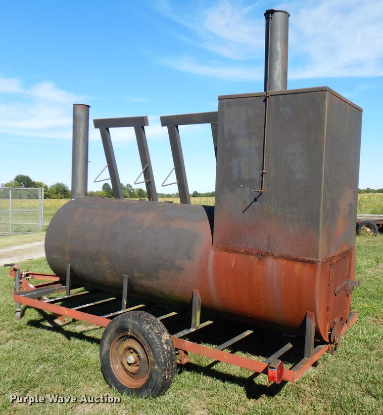 image for item FR9133 Shop built smoker trailer