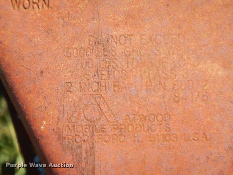 image for item FR9133 Shop built smoker trailer