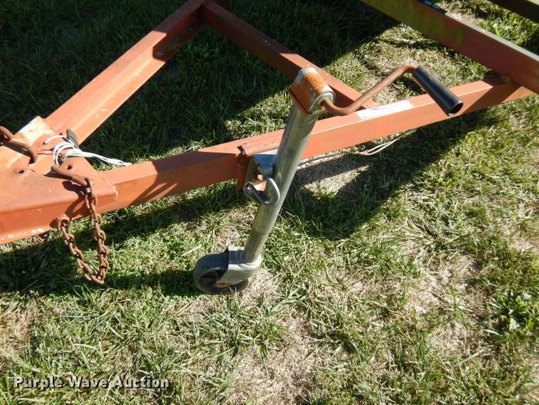 image for item FR9133 Shop built smoker trailer