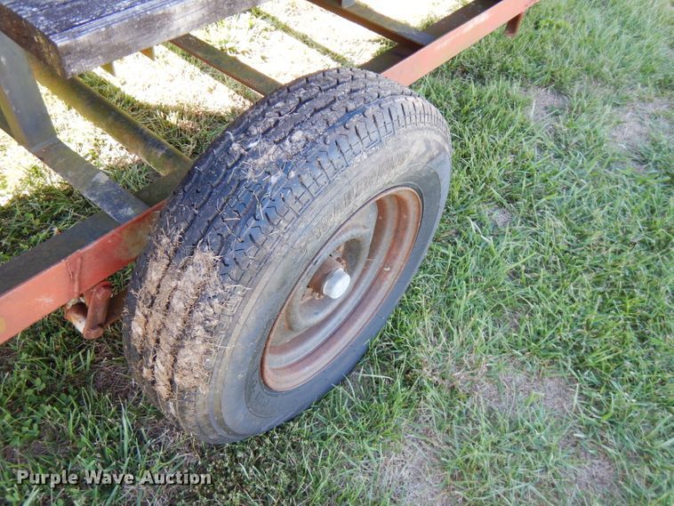 image for item FR9133 Shop built smoker trailer