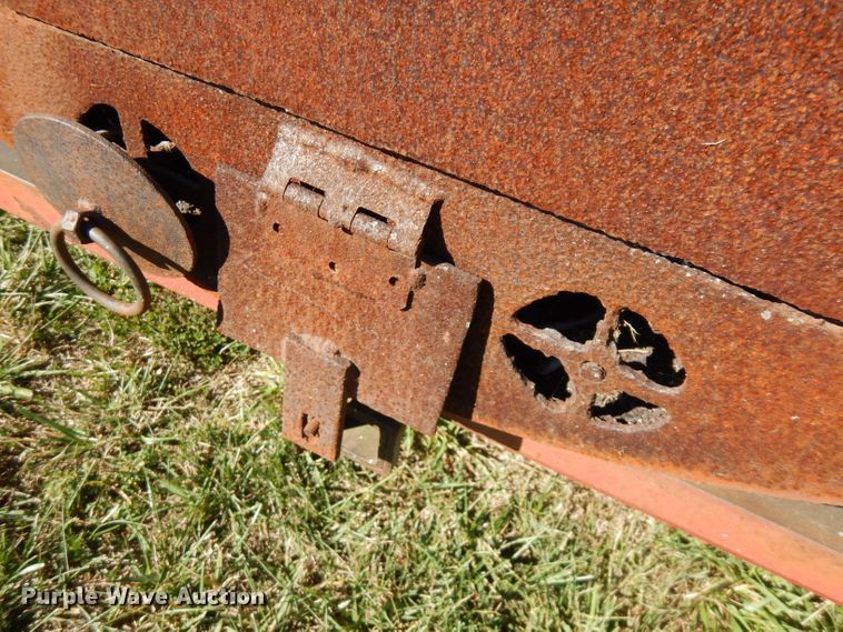 image for item FR9133 Shop built smoker trailer