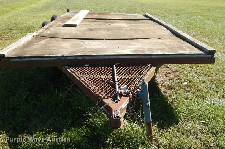 image for item FR9134 Shop built utility trailer